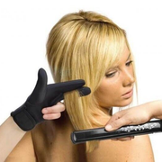 3-Finger Heat Proof Glove for Hair Styling – Anti-Scald Thermal Protector for Curling Iron & Flat Iron